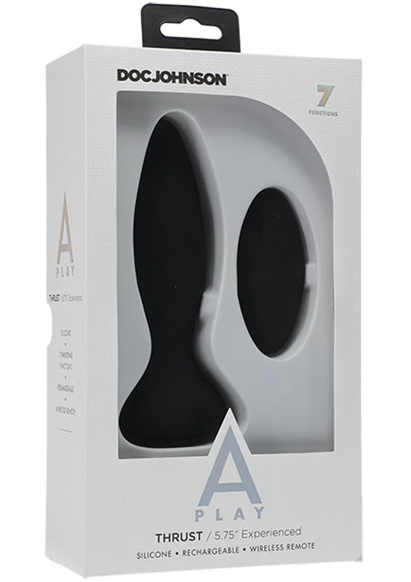 A-Play Thrust Experienced Anal Plug with Remote Control - Image 2