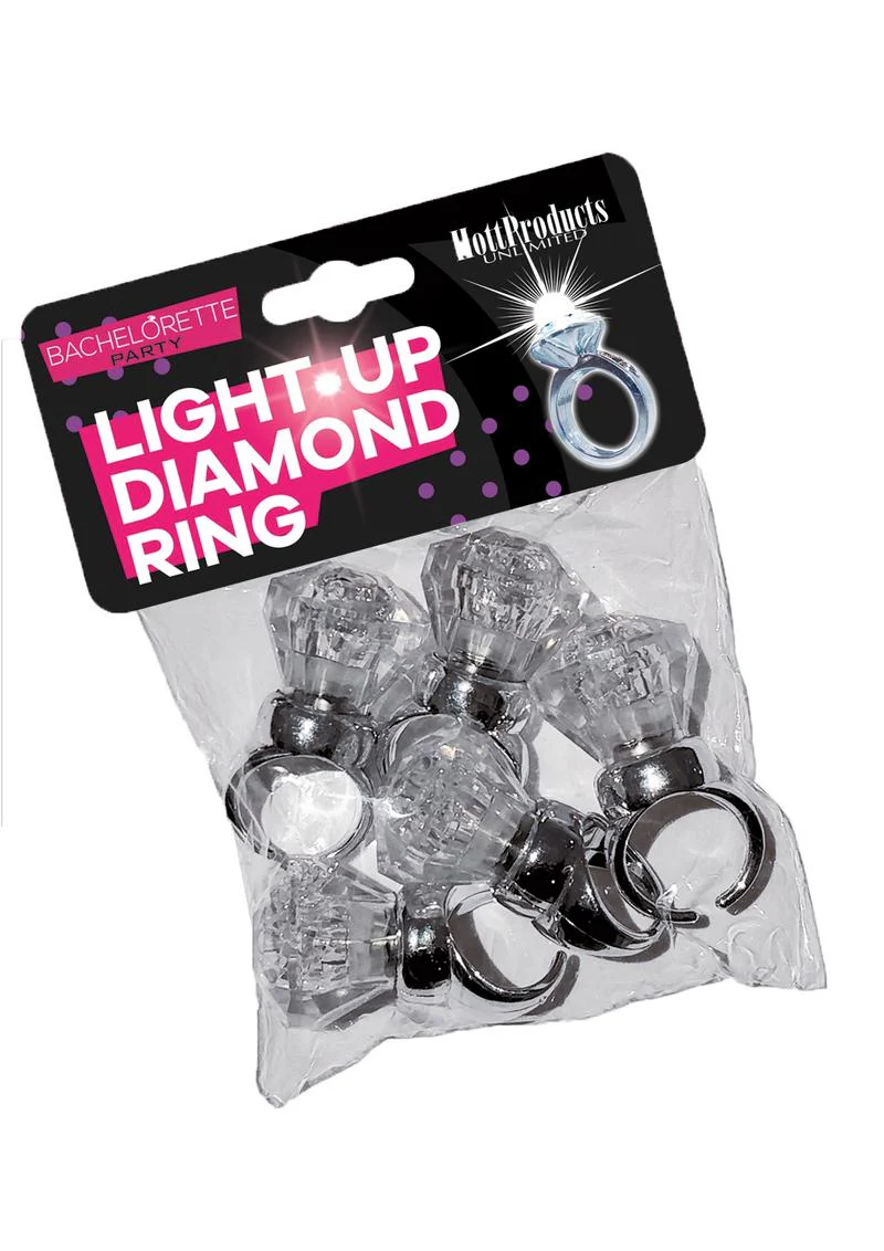 Bachelorette Party Light Up Diamond Ring - Image 2