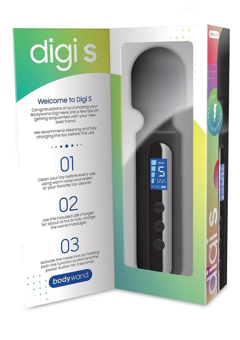 Bodywand Digi S Rechargeable Silicone Mini Massager - Image 4