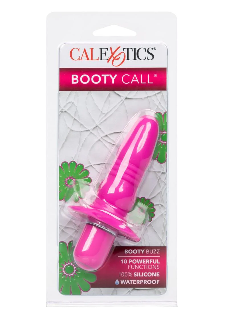 Booty Call Booty Buzz Silicone Vibrating Butt Plug - Image 2