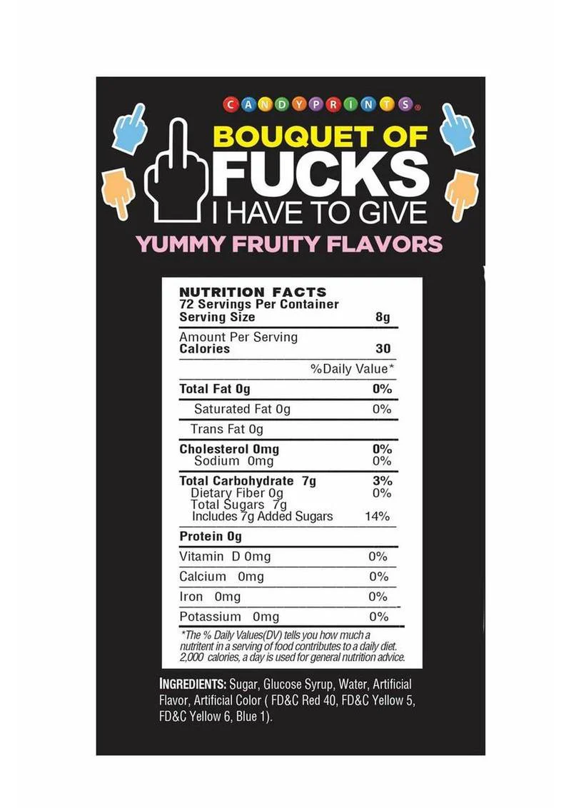 Bouquet Of F's I Have to Give