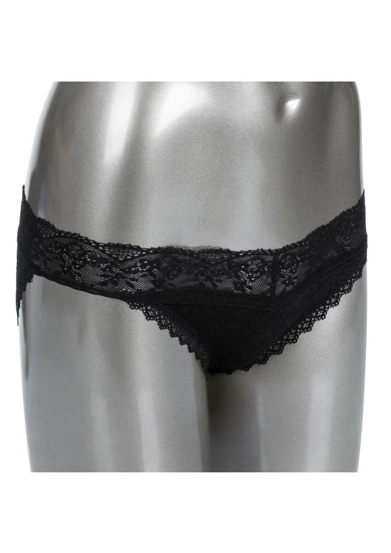 Calexotics Silicone Rechargeable Lace Panty Vibe with Remote Control (3 Pieces) - S/M - Image 3