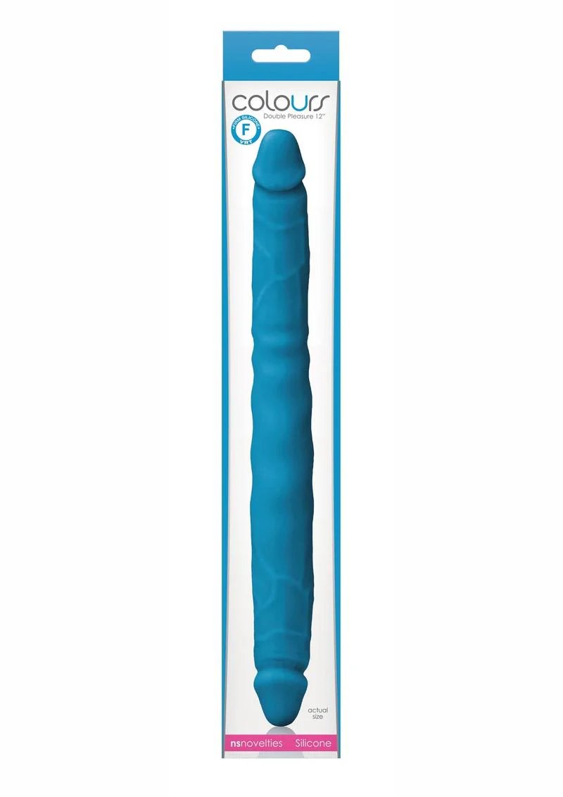 Colours Double Pleasures Silicone Double Dildo - Image 2