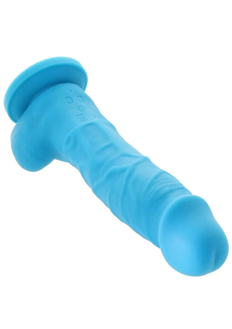 Colours Pleasures Silicone Vibrating Dildo with Balls - Image 8