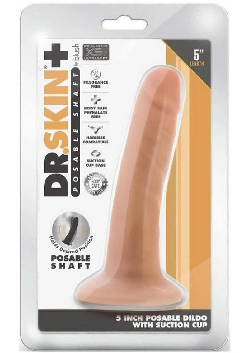 Dr. Skin Plus Posable Dildo - Image 6