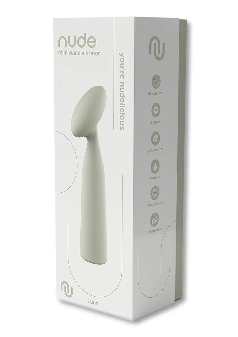 Dreamtoys Nude Luna Mini Wand Vibe
