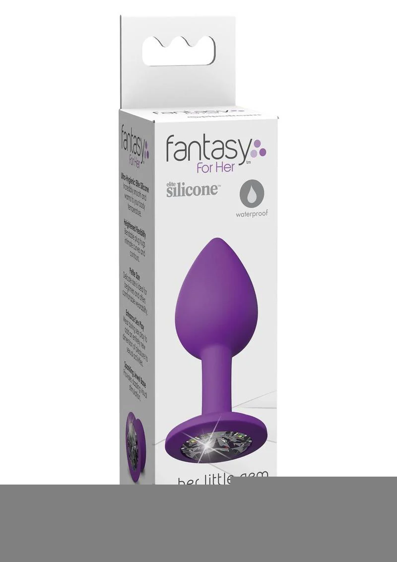 Fantasy For Her Her Little Gem Small Plug Anal Plug Silicone Waterproof - Image 2