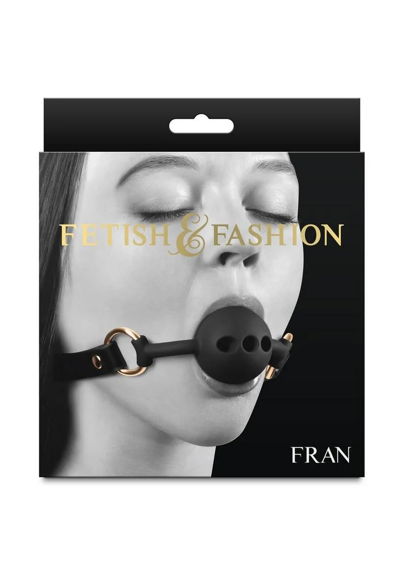 Fetish and Fashion Fran Silicone Ball Gag - Image 2