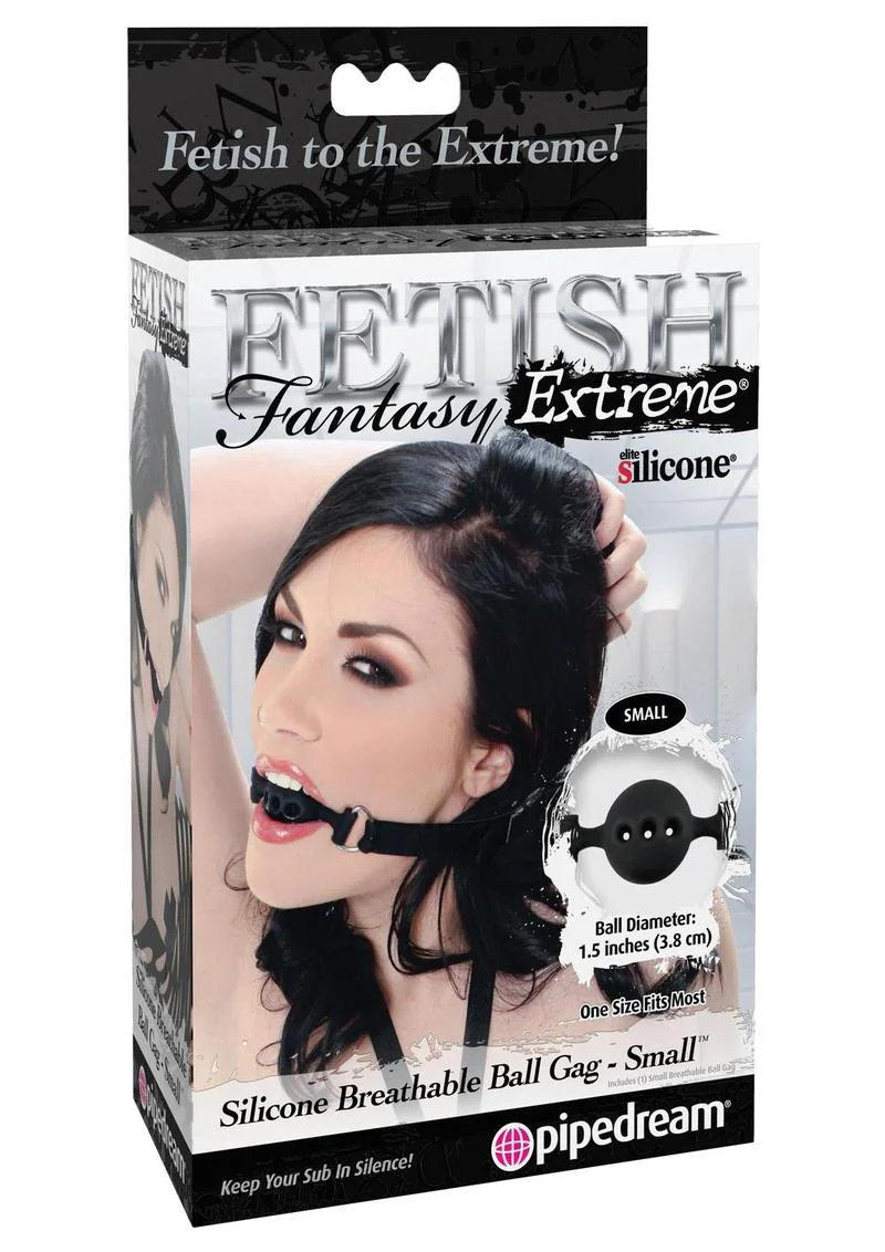 Fetish Fantasy Extreme Silicone Breathable Ball Gag - Image 2