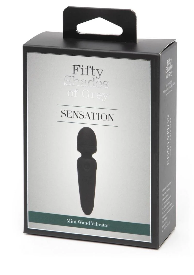 Fifty Shades Of Grey Sensation Rechargeable Silicone Mini Wand Vibrator - Image 2