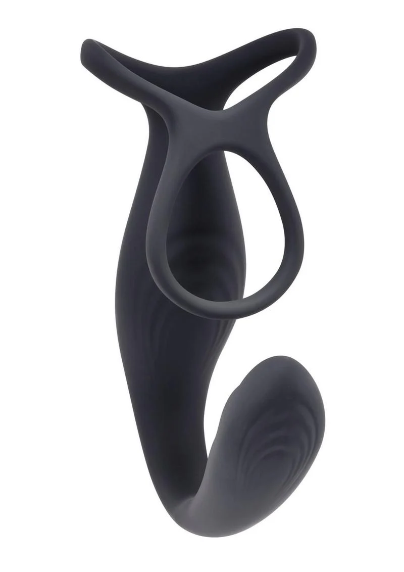 Gender X The Wrangler Rechargeable Silicone Triple Stimulating Anal Vibrator with Remote - Image 3