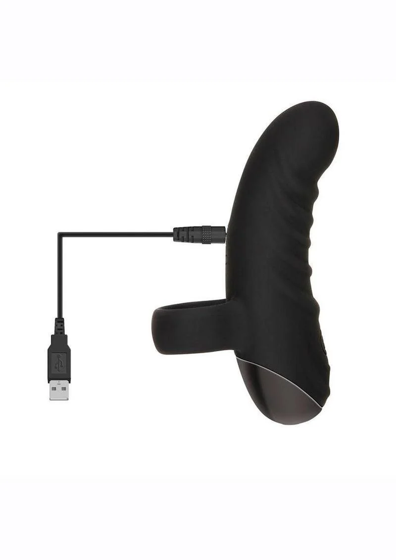 Hooked On You Silicone Rechargeable Vibrator - Image 4