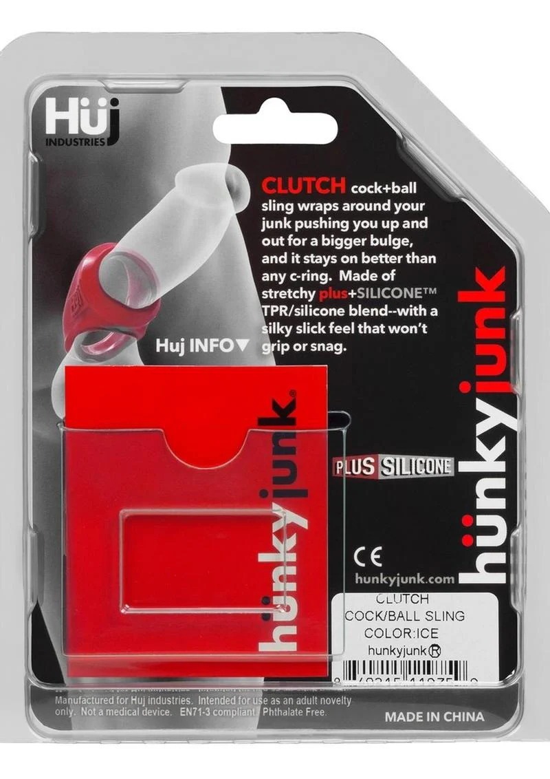Hunkyjunk Clutch Silicone Cock and Ball Sling - Image 12