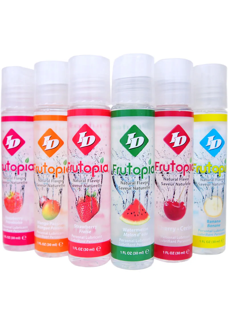 Id Frutopia Water Based Flavored Lubricant Assorted