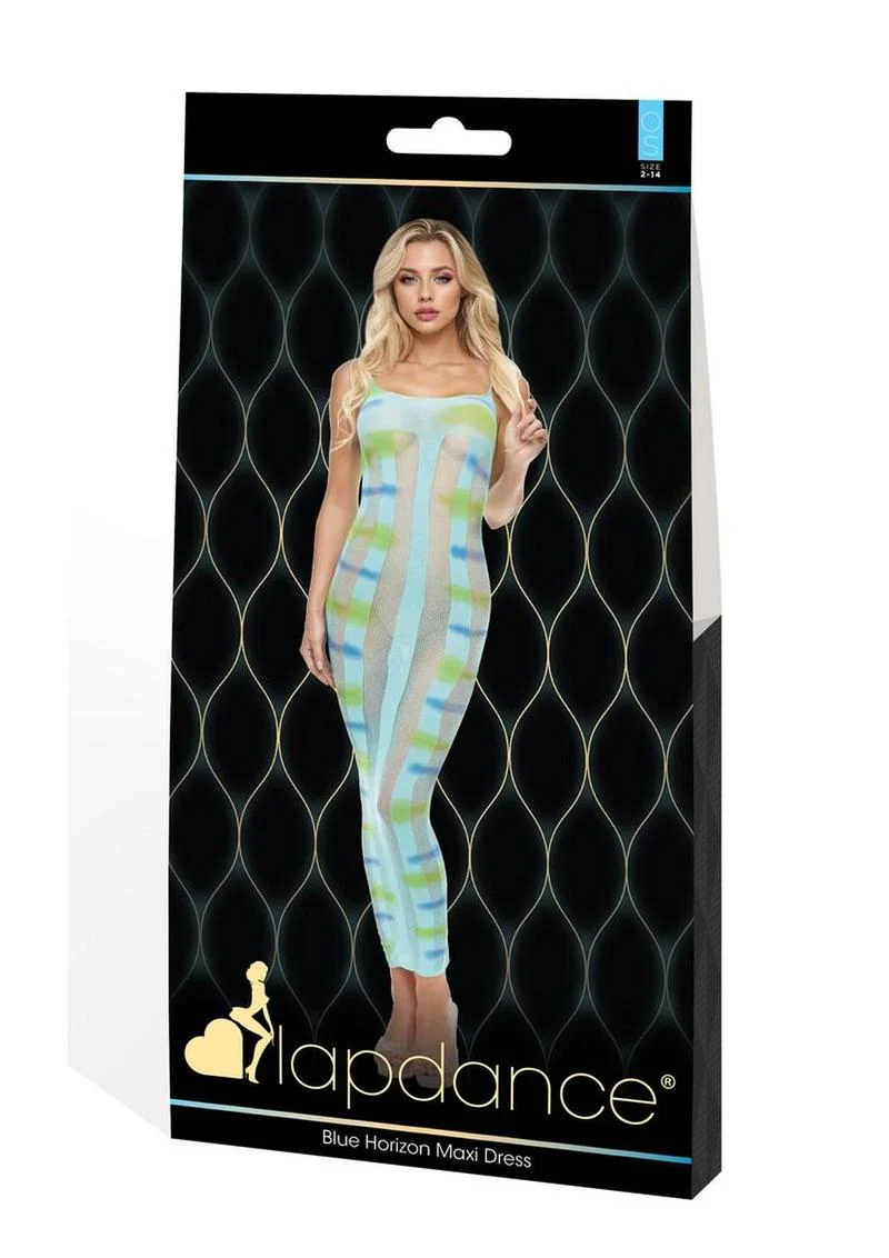 Lapdance Lingerie Blue Horizon Maxi Dress - Os - Image 2