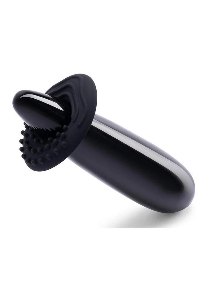 Le Wand Crystal Wand Probe with Silicone Ring - Black Obsidian - Image 3
