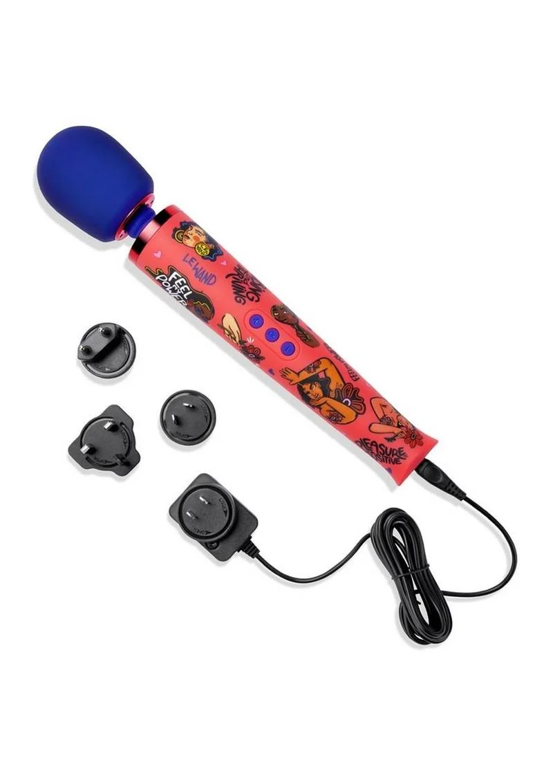 Le Wand Feel My Power Rechargeable Silicone Wand 2022 Kelly Malka Edition - Image 3