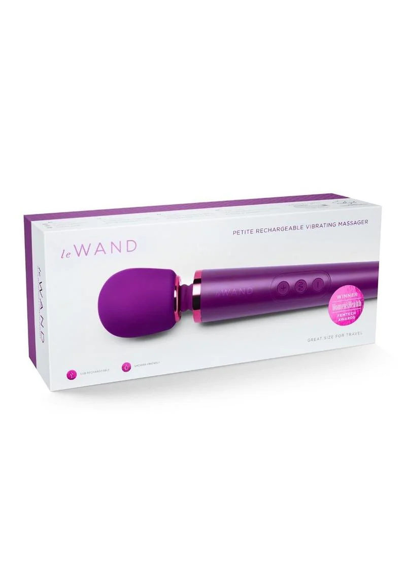 Le Wand Petite Rechargeable Silicone Vibrating Massager - Image 13