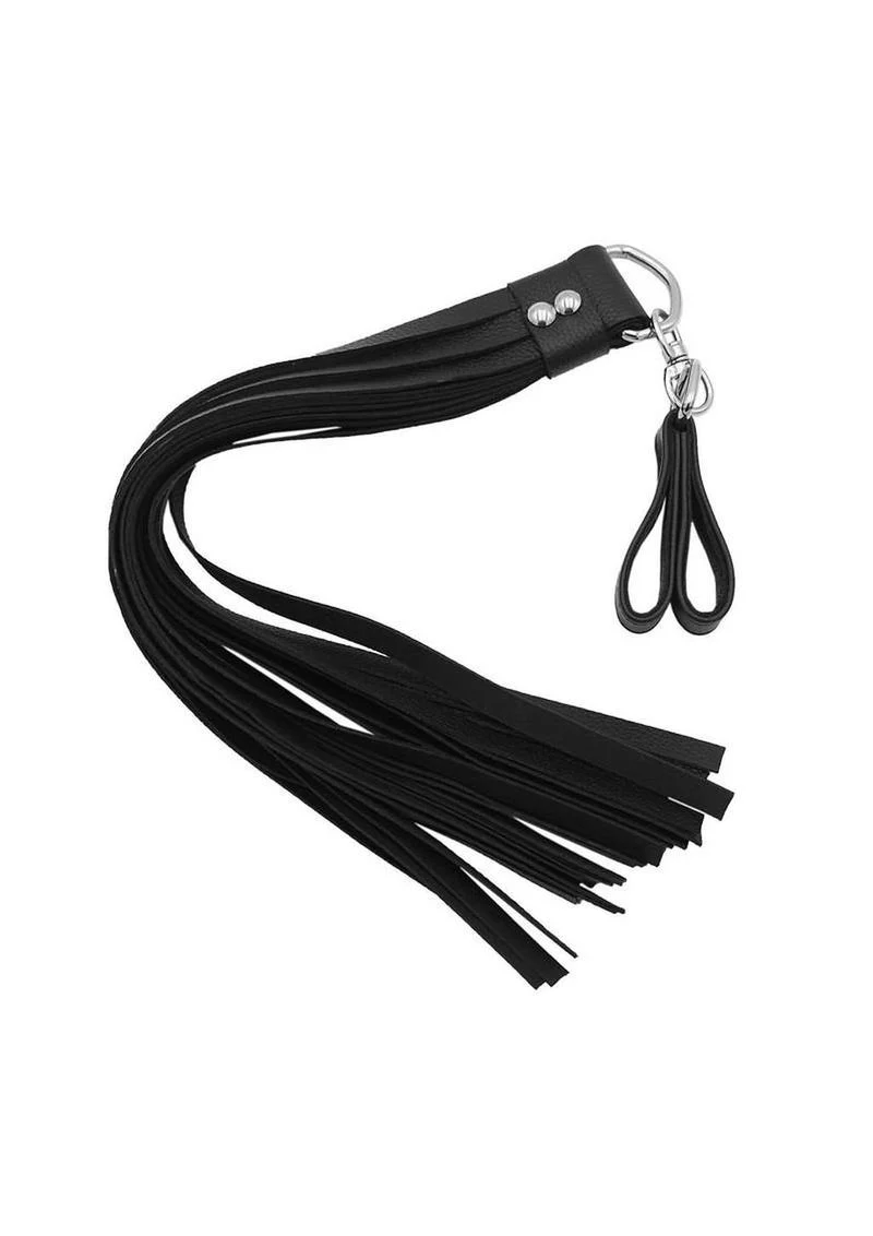 Leather Two Finger Flogger