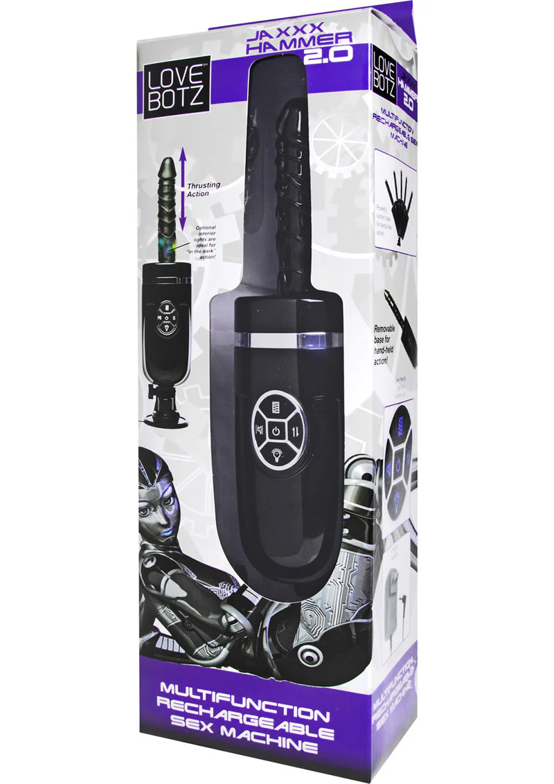 Lovebotz Jaxxx Hammer 2.0 Multifunction Rechargeable Sex Machine - Image 2