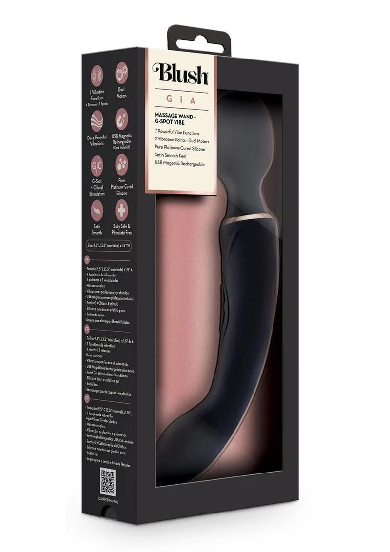 Lush Gia Rechargeable Silicone Massage Wand - Image 2