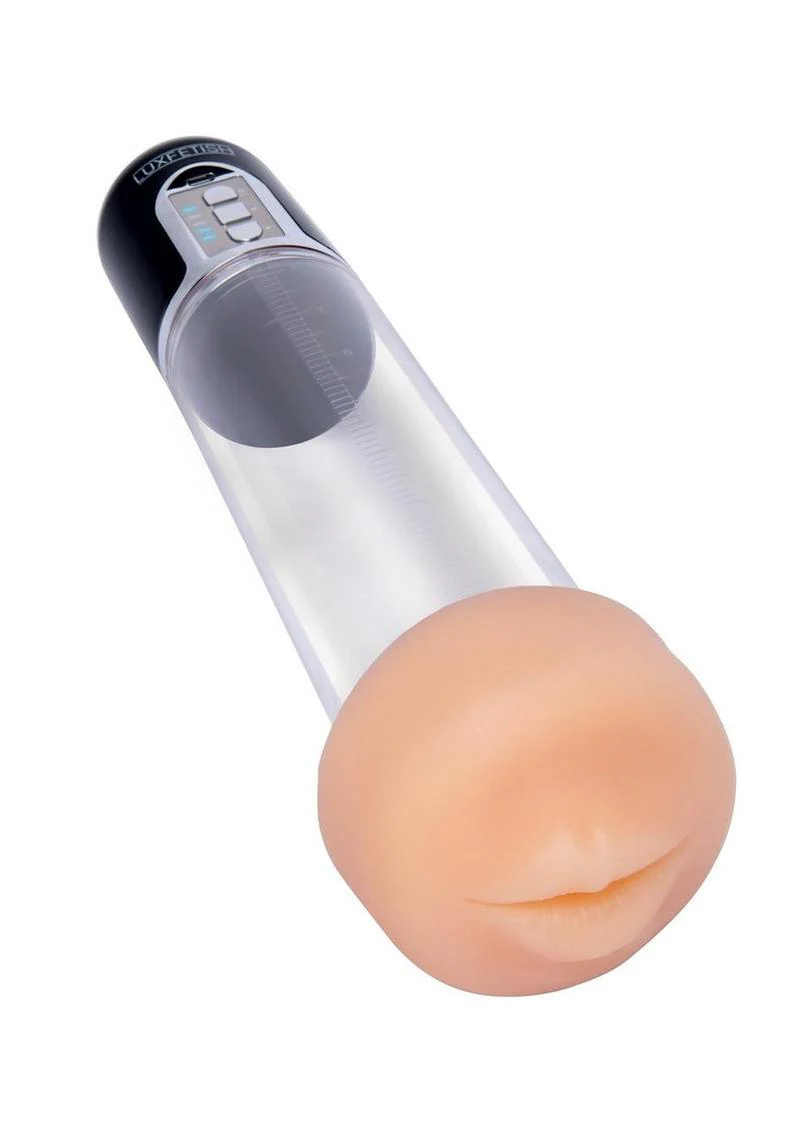 Lux Fetish 2 In 1 Blowjob Auto Sucker and Penis Englarger Pump - Image 3