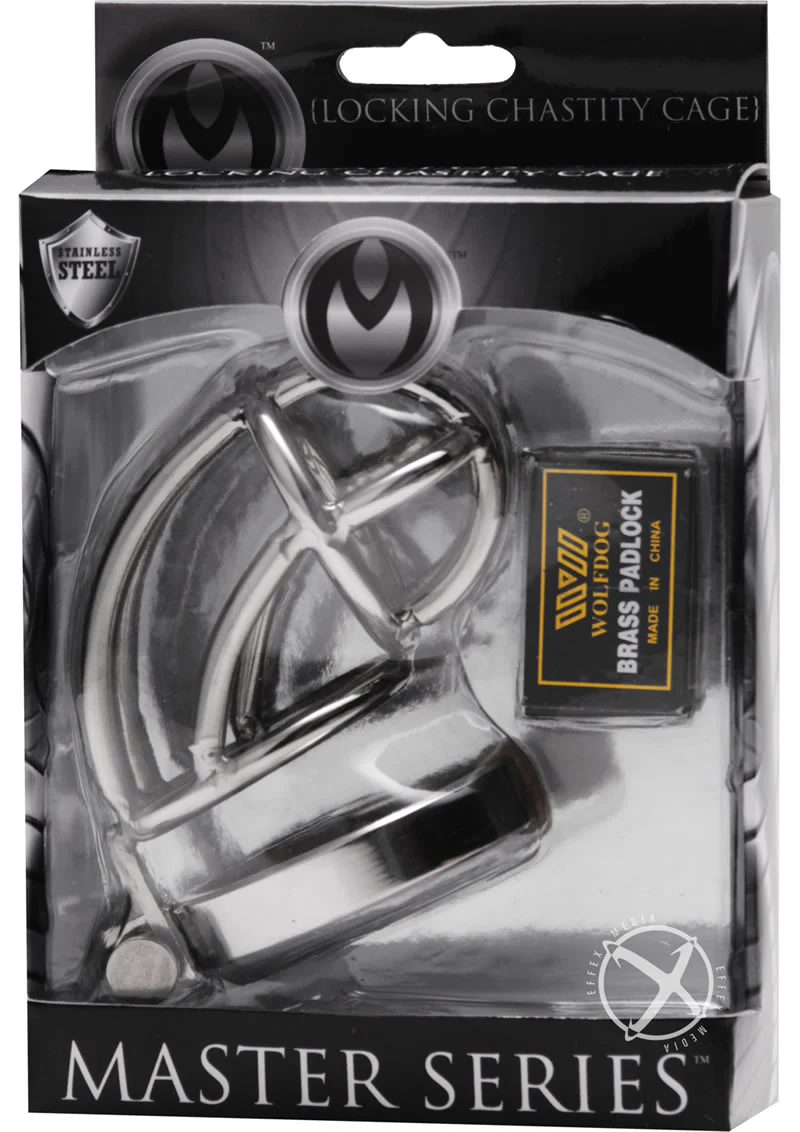 Master Series Captus Locking Chastity Cage - Image 2