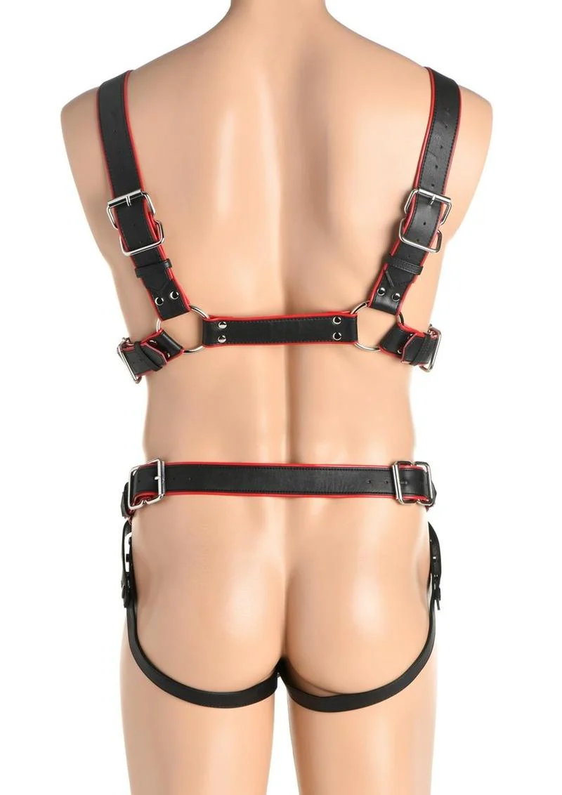 Master Series Heather's Harness Male Body Harness - Image 3