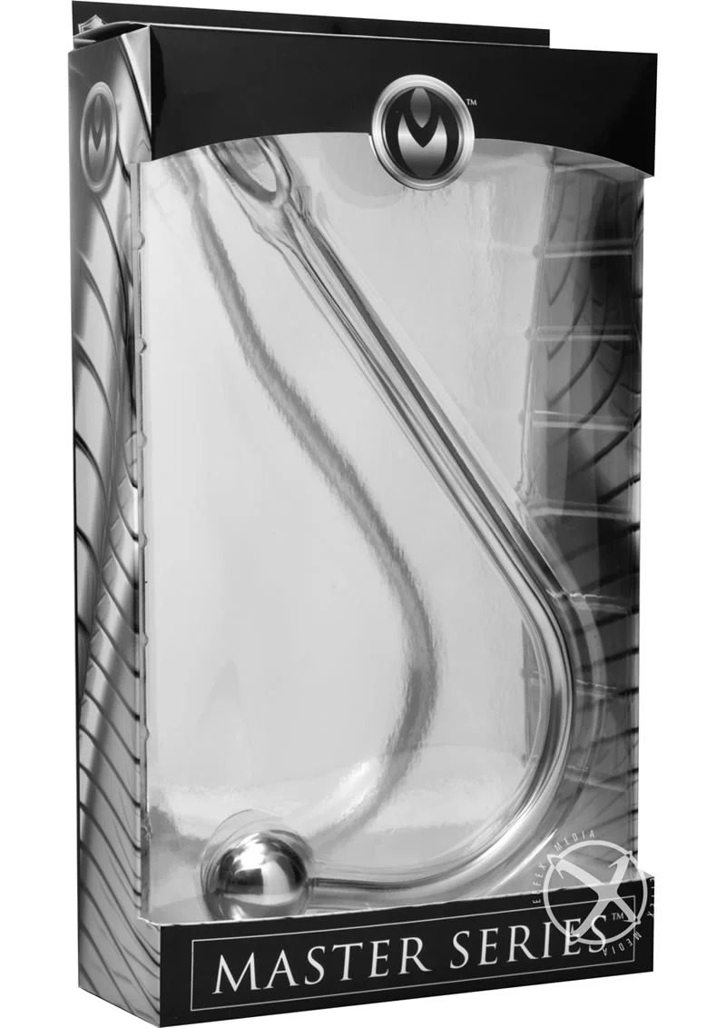 Master Series Hooked Stainless Steel Anal Hook - Image 2