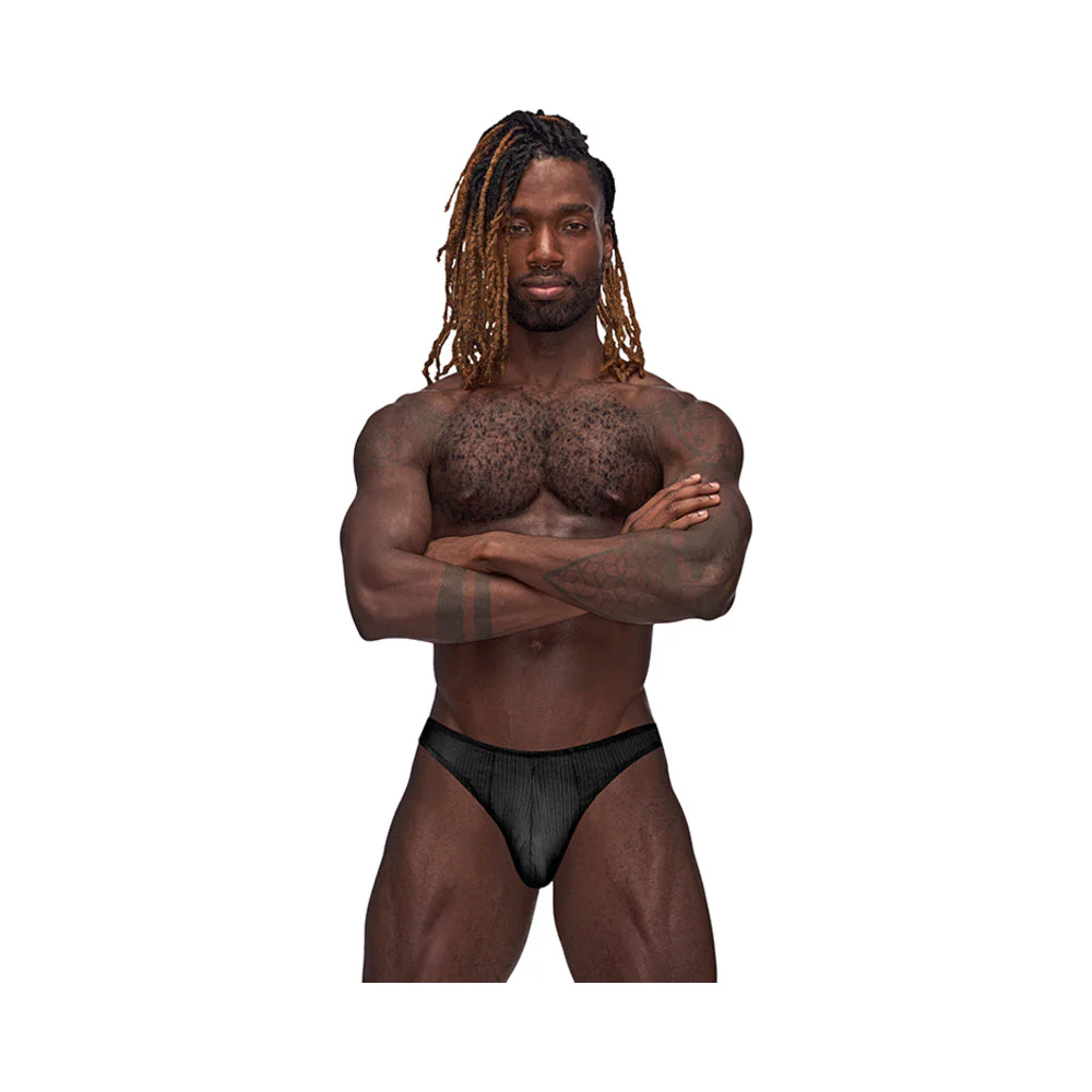 Male Power Barely There Moonshine Black L/XL