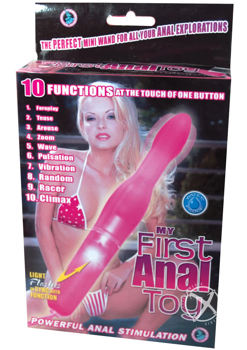 My First Anal Toy Vibrator Min Wand - Image 2