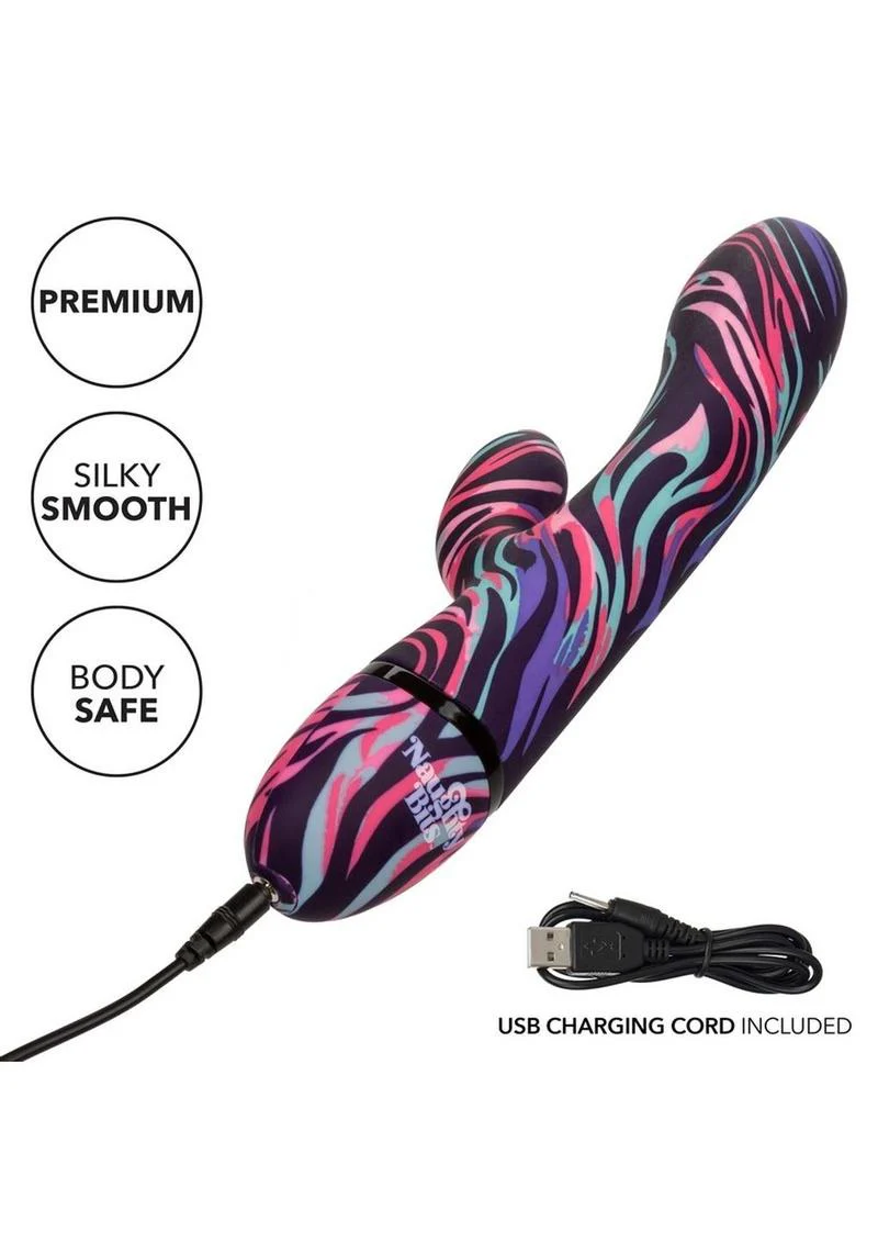 Naughty Bits Menage A Moi Silicone Rechargeable Dual Wand - Image 3