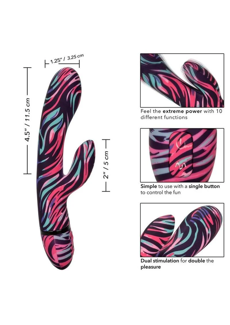 Naughty Bits Menage A Moi Silicone Rechargeable Dual Wand - Image 4