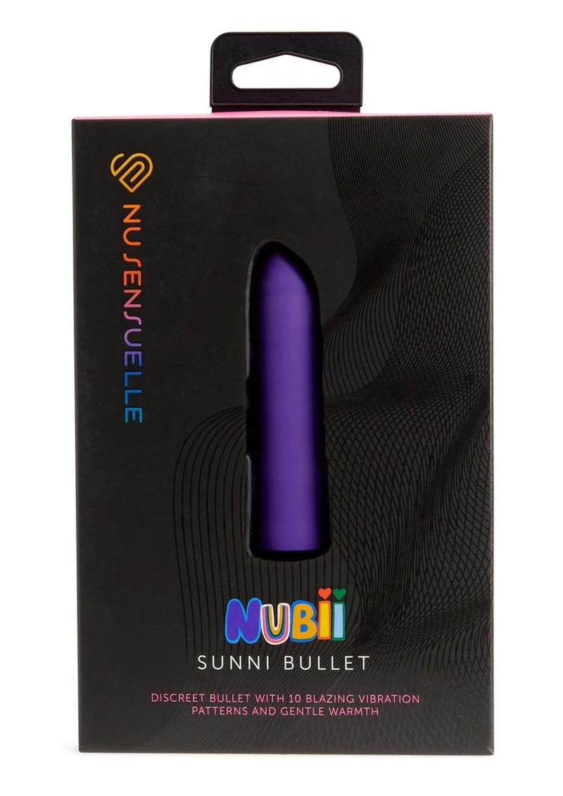 Nu Sensuelle Sunni Nubii Rechargeable Silicone Heating Bullet - Image 2