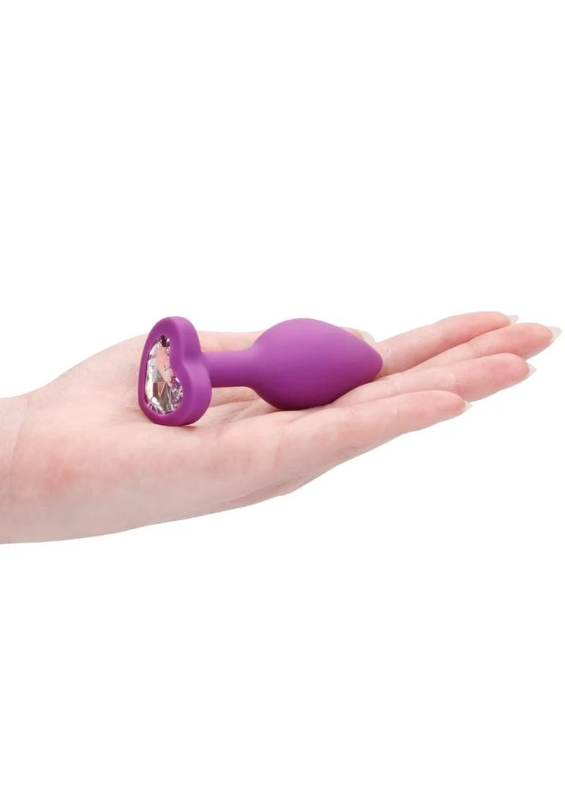 Ouch! Diamond Heart Butt Plug - Regular - Image 8