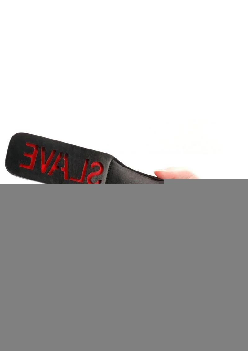 Ouch! Leather Paddle Slave