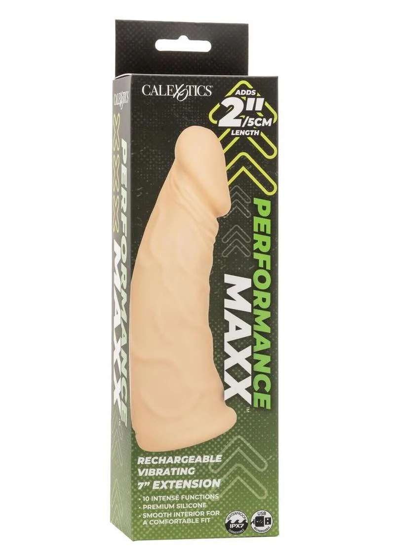 Performance Maxx Rechargeable Vibrating Extension - Image 6