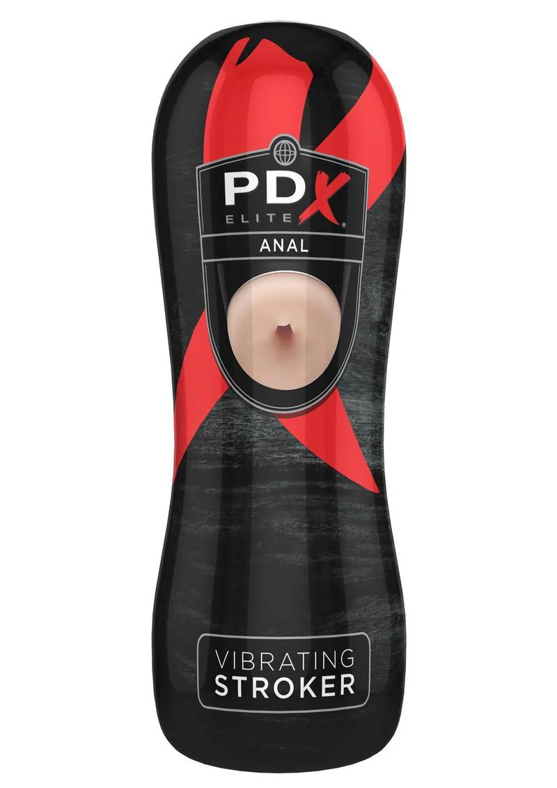 Pipedream Extreme Elite Vibrating Anal Masturbator with Bullet - Butt - Image 2