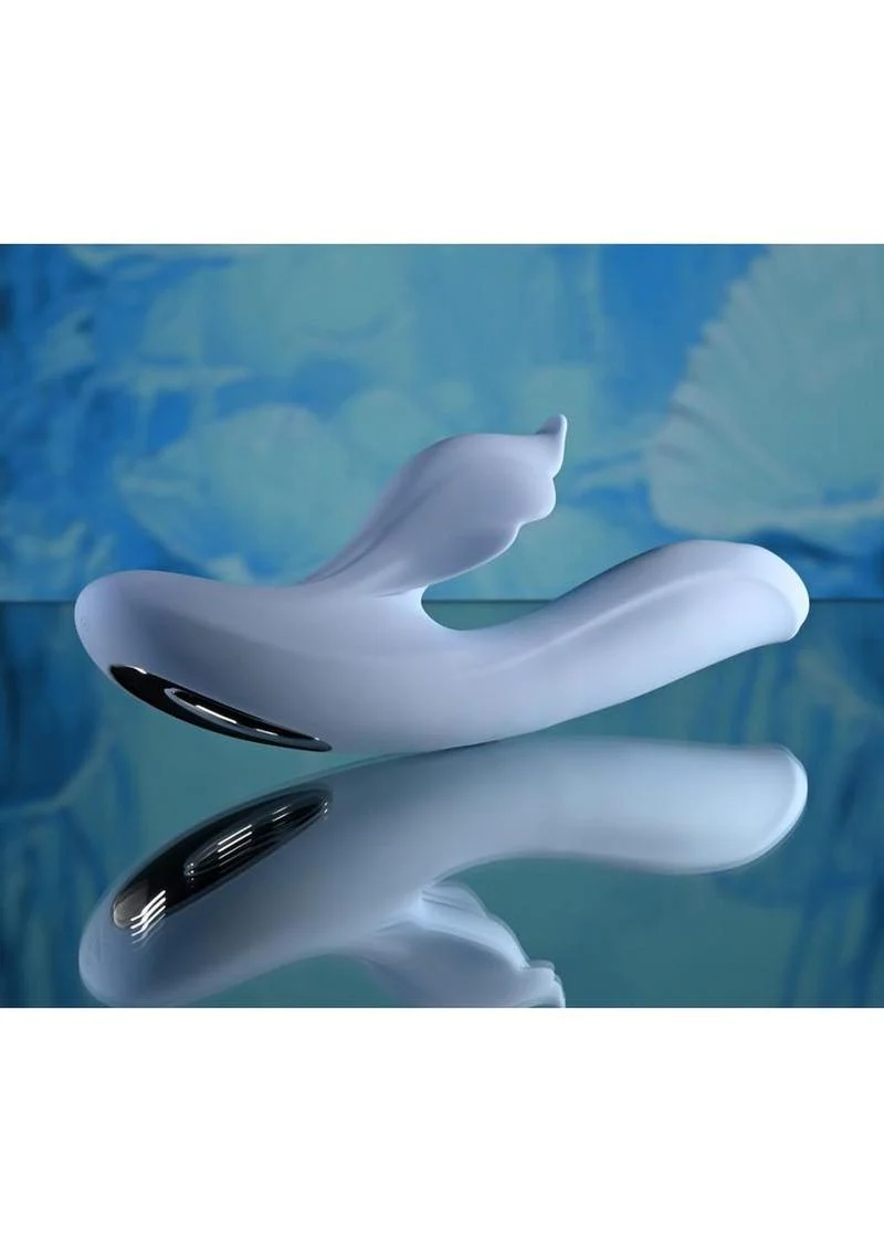 Playboy In Bloom Rechargeable Silicone Heating Dual Vibrator - Image 4