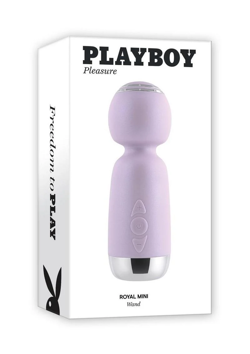 Playboy Royal Mini Rechargeable Silicone Massage Wand - Image 2
