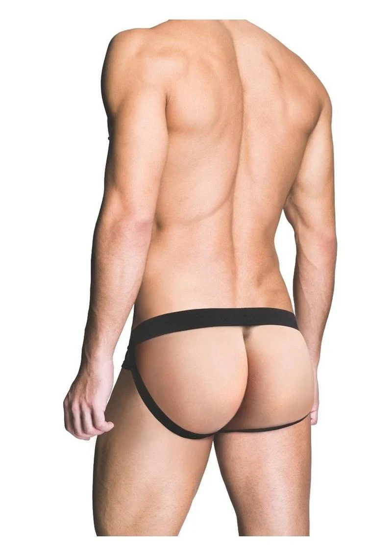 Prowler Red Ass Less Brief Blk XXL - Image 3