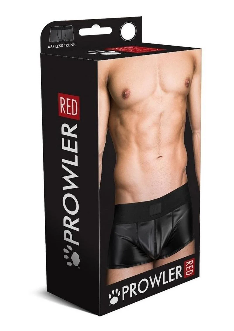 Prowler Red Wetlook Ass-Less Trunk - Image 6