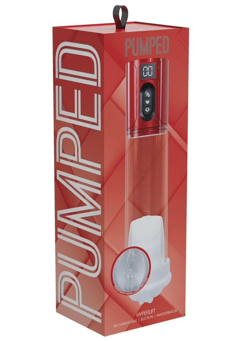 Pumped Hyperlift 7 Function Masturbator - Metallic - Image 2