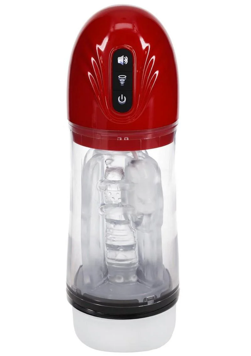 Pumped Sonicpull 10 Function Multimedia Enhanced Masturbator - Metallic