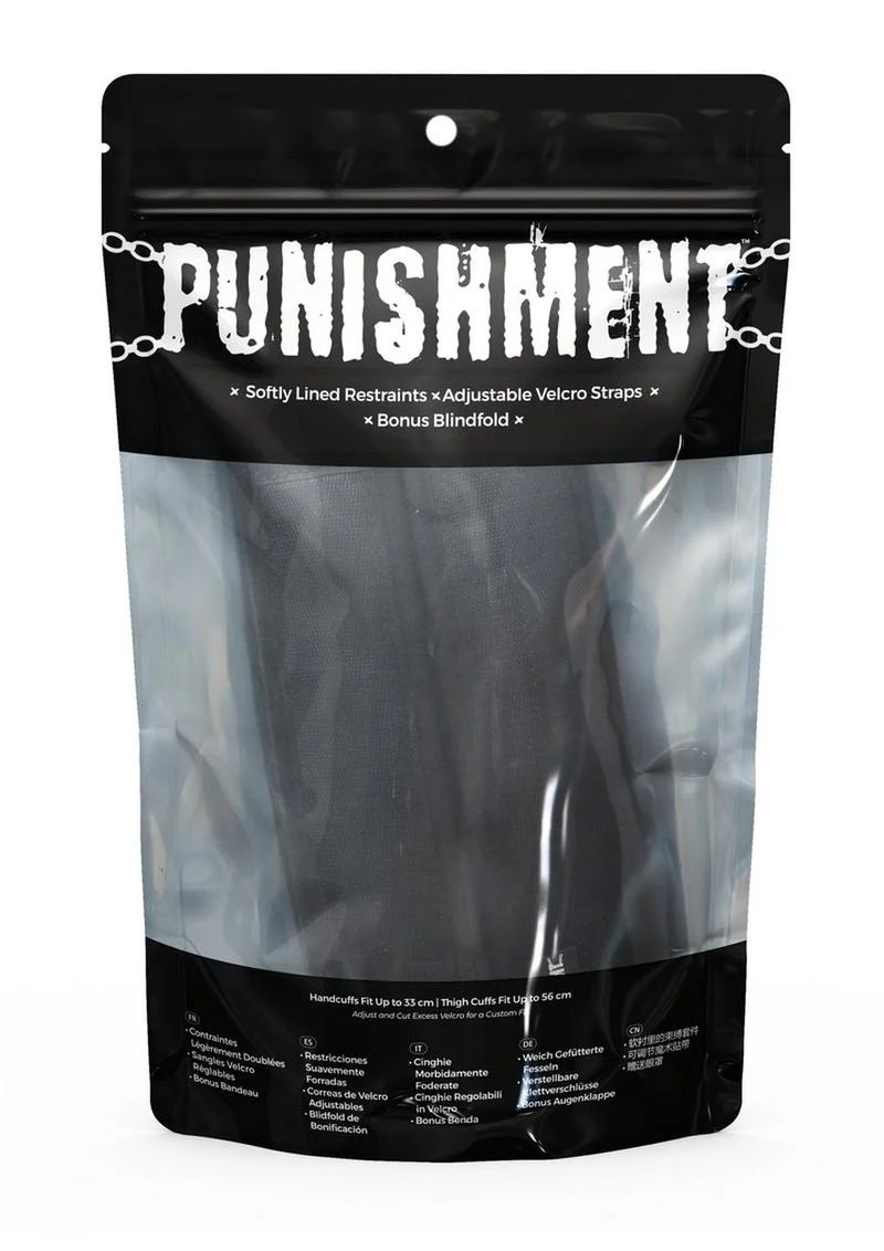 Punishment Thigh to Wrist Restraints - Image 4