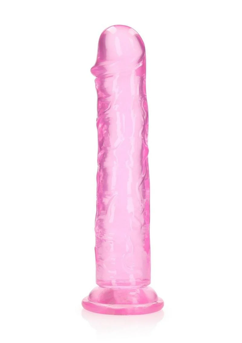 Realrock Crystal Clear Straight No Balls Dildo - Image 41