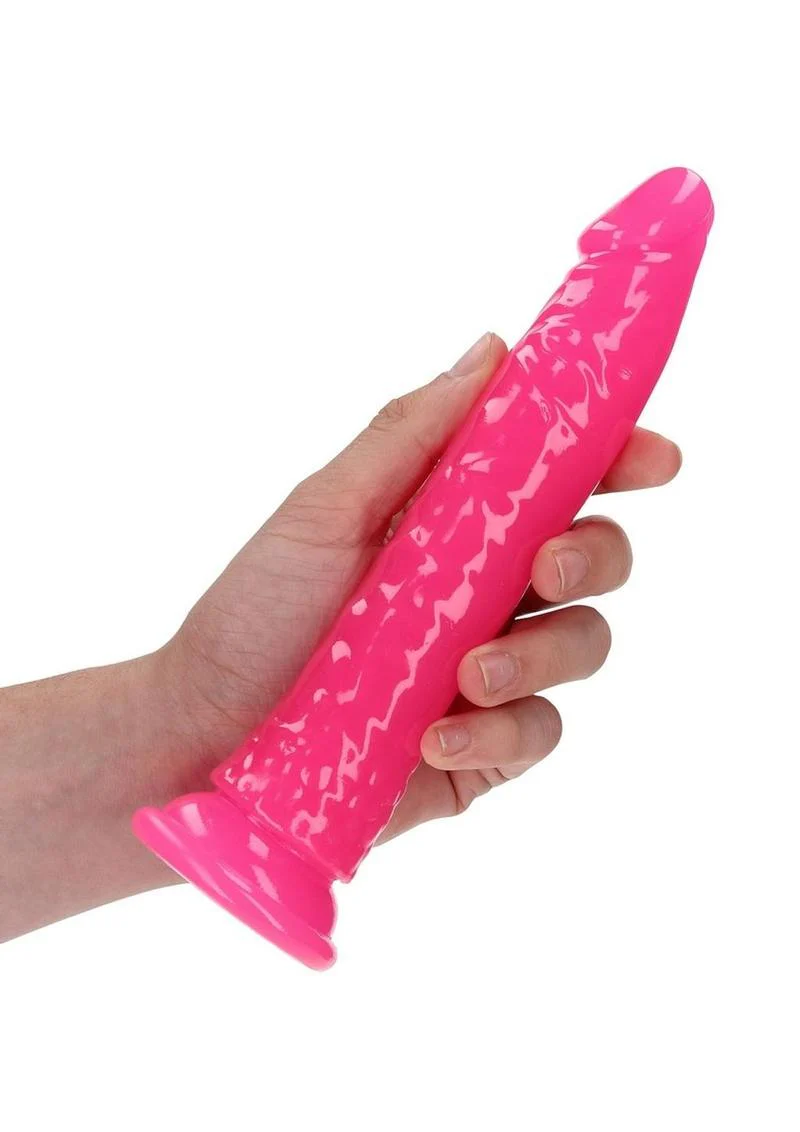 Realrock Slim Glow In The Dark Dildo with Suction Cup - Image 56