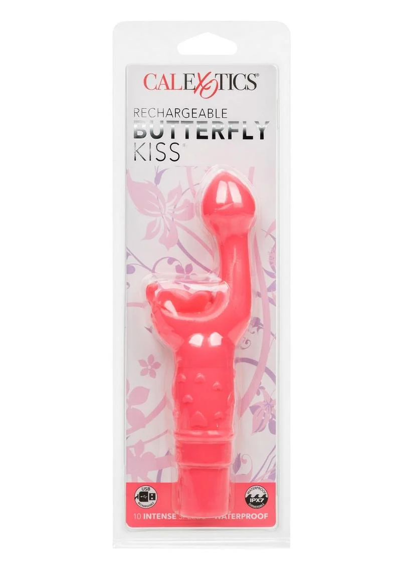 Rechargeable Butterfly Kiss G-Spot Rabbit Vibrator - Image 6