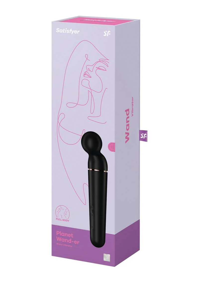 Satisfyer Planet Wand-Er Rechargeable Silicone Body Massager - Image 6