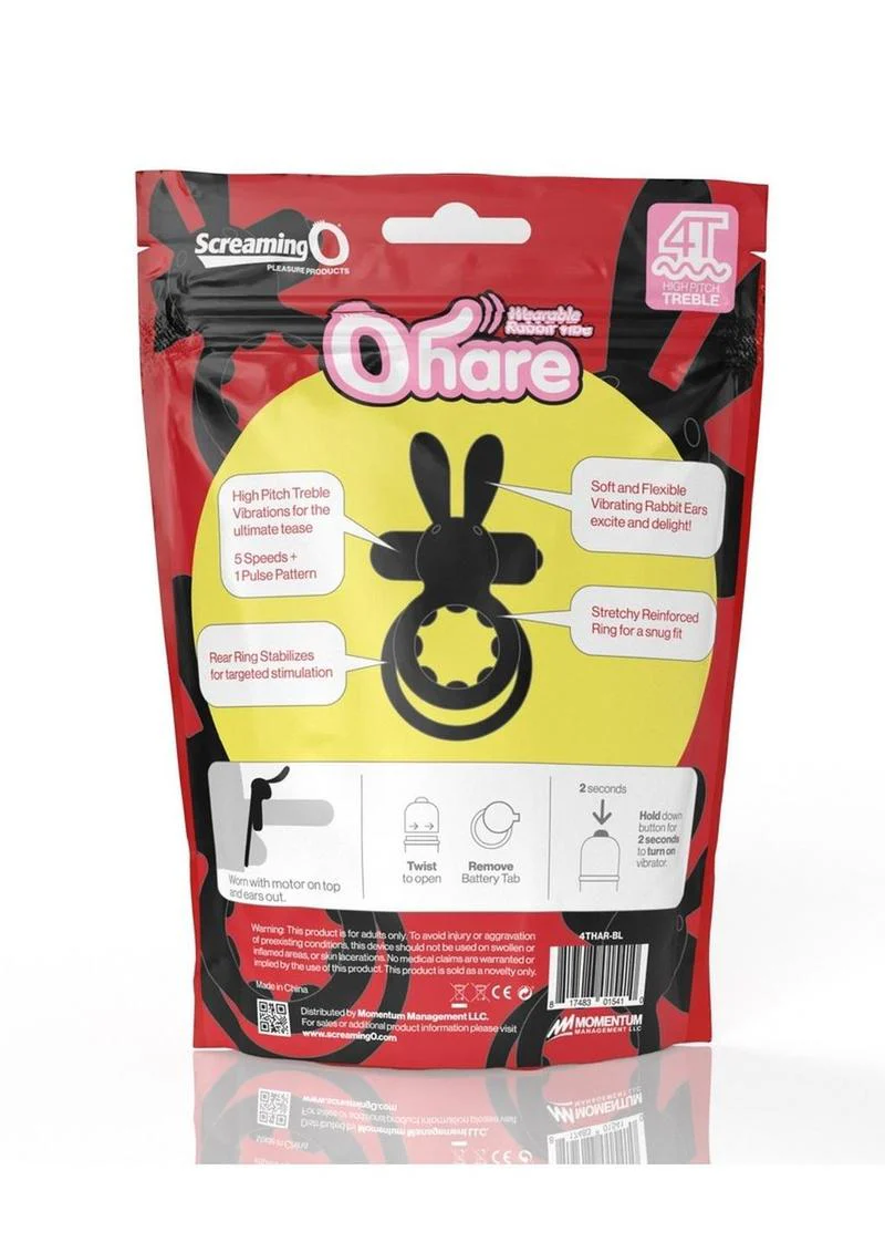 Screaming O 4t Ohare Vibrating Cock Ring - Image 4